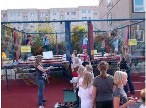 6er Trampolin in Berlin mieten