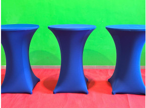 Stehtischhusse blau (30)