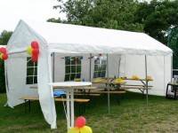 Partypavillon mieten 6m x 3m 