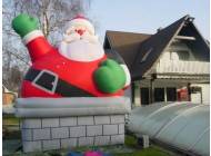 inflatable Santa Clause