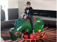 Dino riding