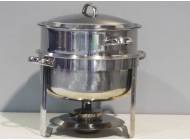 Soup-boiler / round chafing dish 