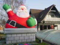 inflatable Santa Clause