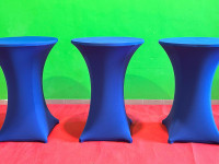Upright table cover