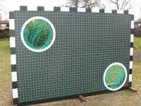 Aluminium-Goal wall