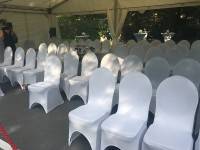 Chair cover for our padded banquet chairs